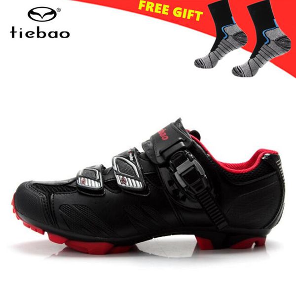 

tiebao cycling shoes racing sapatilha ciclismo mtb zapatillas deportivas mujer bicycle mountain shoes for men sneakers women, Black