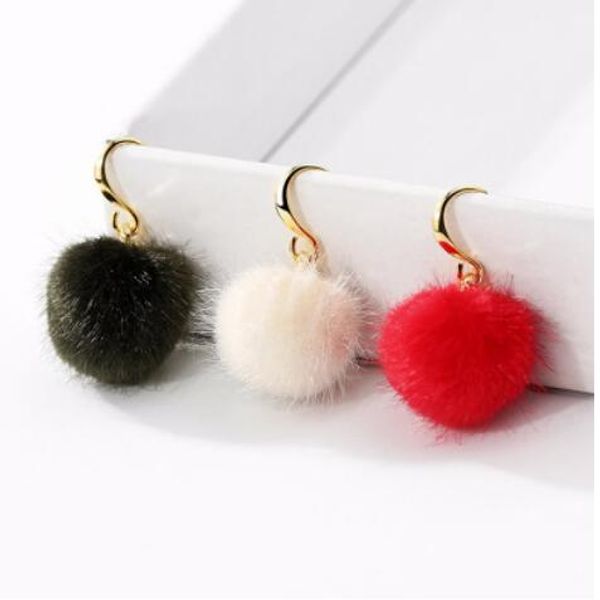 

designer jewelry earring for woman pilose ball for winter autom simple fashion of shipping, Golden