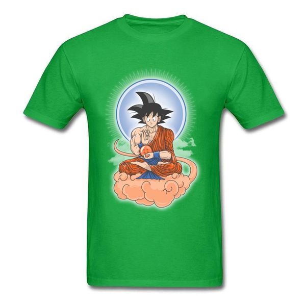 

printed on dragonball zen o-neck t-shirts summer & tees short sleeve for special cotton customized t shirts, White;black