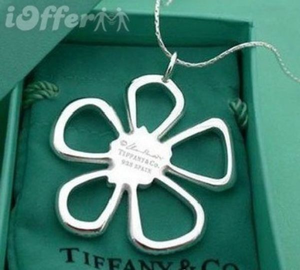 

Top quality 100% Tiffany925 silver Stud earring Brand designer earrings with box