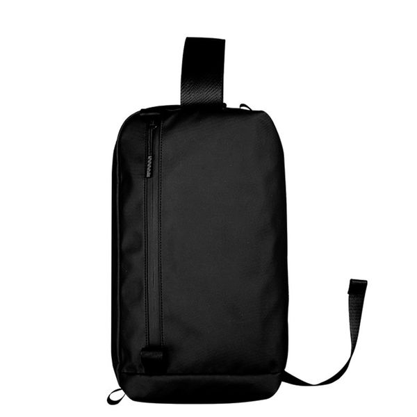 

2018 new pattern canvas chest package man single shoulder package korean outdoors guard theft oblique satchel factory bag