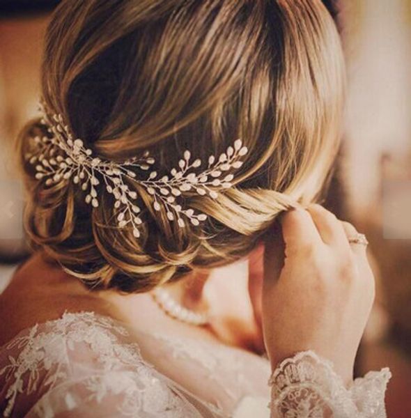 New Coming Elegant Bridal Wedding Hair Accessories Floral Sparkly