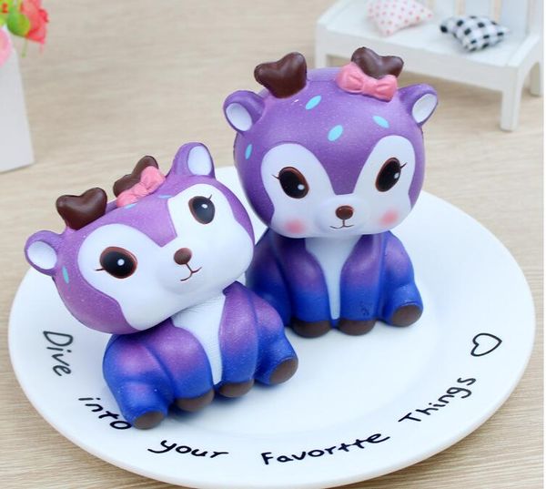 

squishy deer toys pu fidget toy jumbo decor slow rising toy hct 001