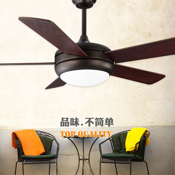 2019 42 48 52inch Vintage 5 Blades Led Ceiling Fans Industrial