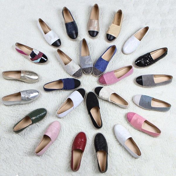

De igner women leather canva e padrille real lamb kin women flat hoe pearl e padrille ize eur35 42 come with box du t bag