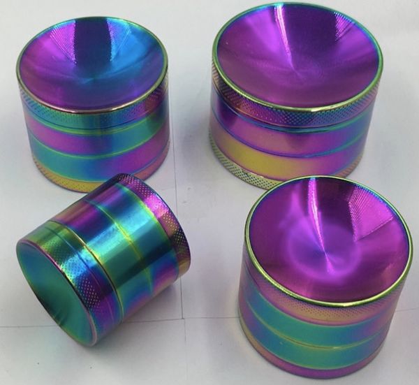 

rainbow concave tobacco grinders sharpstone concave herb grinder herb spice crusher 30mm 40mm 50mm 55mm 63mmtobacco grinder colors dhl free