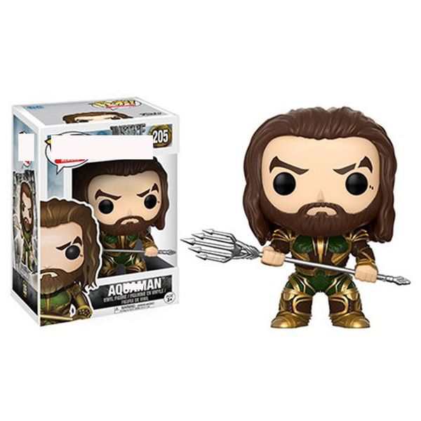 

funko pop anime aquaman action figure exclusive with box toy gift for kids