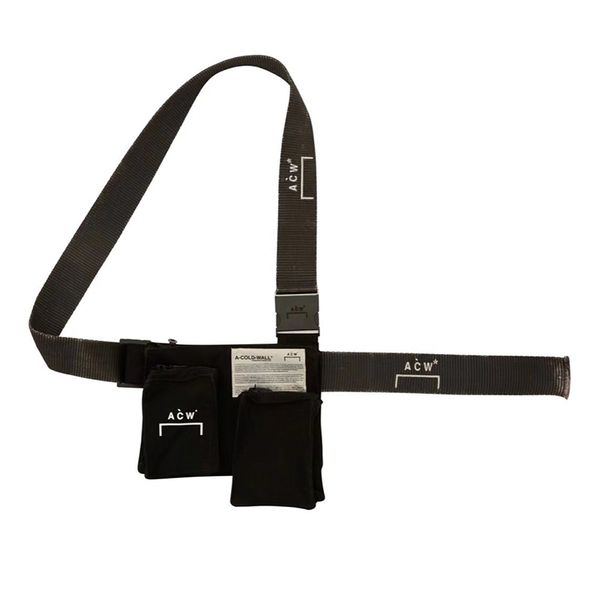 

A cold wall acw canava wai t bag inclined houlder bag me enger tran parent bag canava mini utlity hardware hip