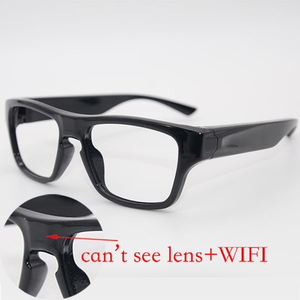 

smart video glasses camera wireless dv eyeglasses camcorder no hole security wifi eyewear camera hd 1080p app remote control work 60minutes