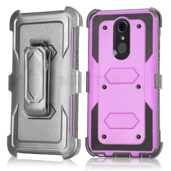 

swivel belt clip phone cases 3 in 1 robot defender for lg k92 v60 g9 aristo5+/ fortune3/phoenix 5/tribute monarch harmony 4 tcl revvl 4 5g
