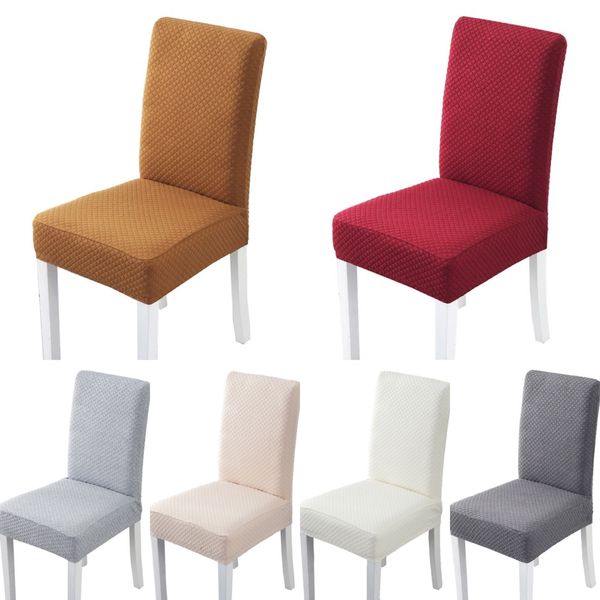 Universal Polyester Cotton Elastic Chair Covers For Wed Events