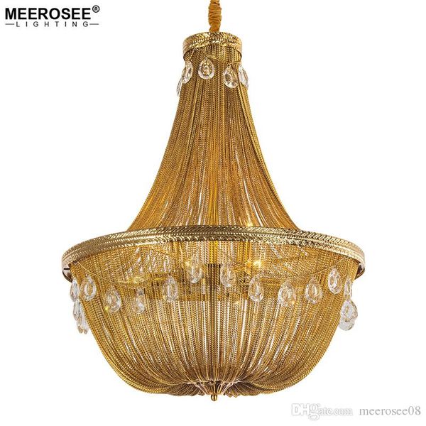 Italian Engineering Design Chandelier Luxury Aluminum Chain