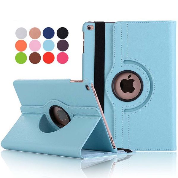 

360 rotating flip pu leather stand case for ipad air1 air2 pro10.5 10.2 air3 air4 10.9 pro11