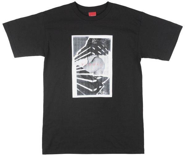 Compre V / SUAL Camiseta Rota Visual Streetwear Hombre Negro Impreso Estilo De Verano Camisetas Hombre Harajuku Top Fitness Marca De Ropa A $11.78 Del Baishi4 | DHgate.Com