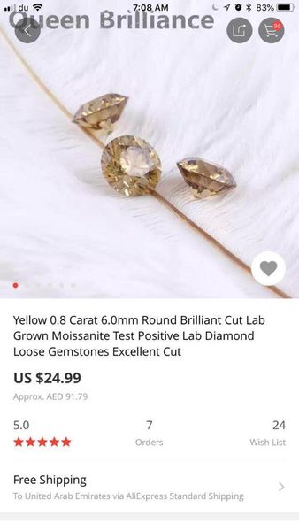 

2pcs 6*7mm blue stone and 2pcs 6.0mm yellow stone, total 4pcs, Black