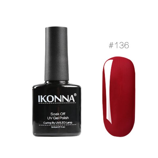 

ikonna#136 8 ml burgundy nail polish