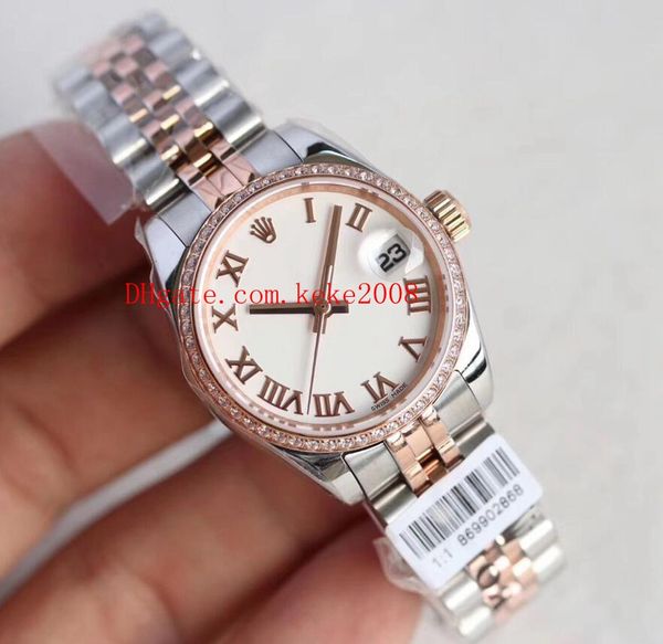 

роскошные wf завод часы pearlmaster datejust eta 2236 механизм 28 мм 279135 279175 279135rbr механические автоматические женские женские час, Slivery;brown