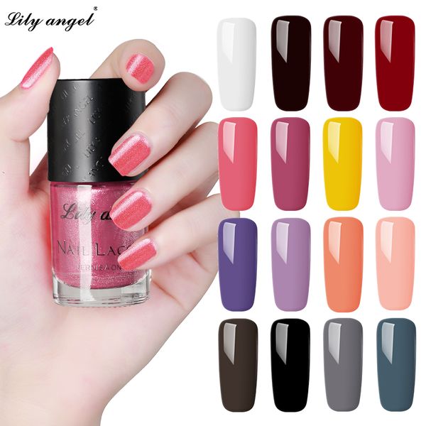 

10ml nail polish fashion gel varnishes long-lasting 48 colors non-toxic nail polish peel off glitter lacquer paint