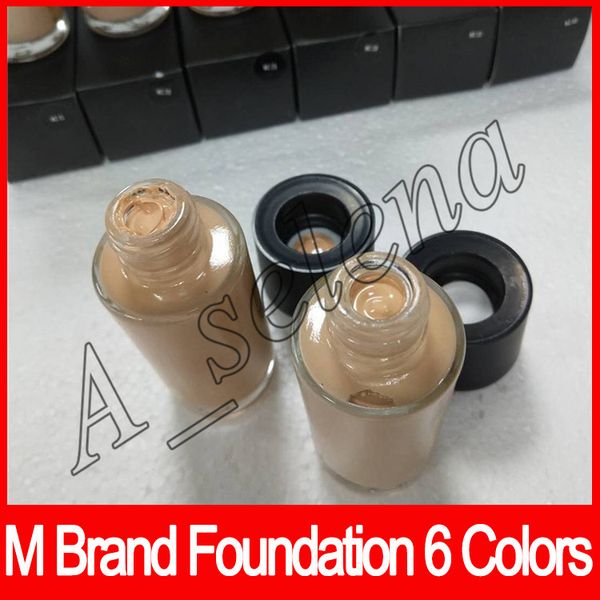 

In tock new m brand matchma ter foundation liquid foundation trucco marca 35ml 30ml ba e 6 color makeup cover dhl hipping