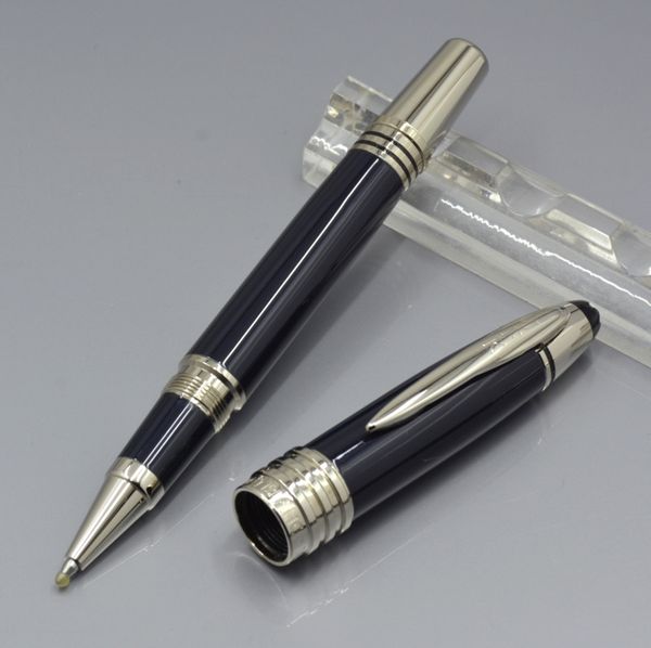 

high quality JFK Dark Blue metal Roller ball pen / Ballpoint pen / Fountain pen office stationery luxury 4810 Write ink pens Gift ( No Box )