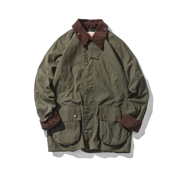 Auf Jacke Großhandel dhgate Von comDhgate Männer Yuedanya229 Wachs Trenchcoat Öl Vintage Mantel Gewachste De Wasserdichte Kleidung 9 FKl13TJc