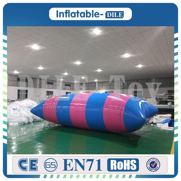 

0.9mm pvc 6x3m inflatable jumping blob,inflatable water blob,bouncing bag for sale
