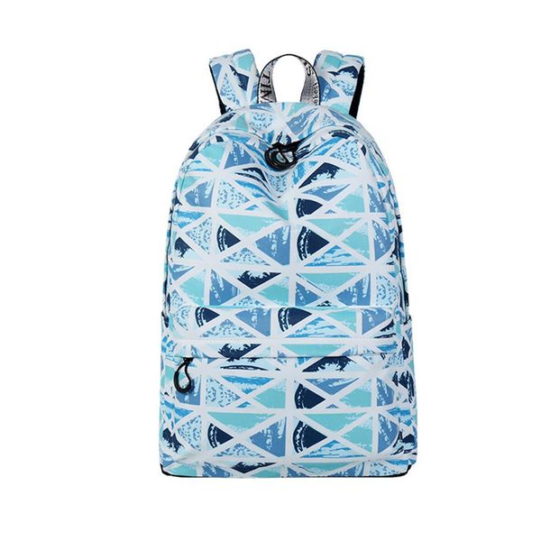 

banabanma lady backpack junior high school student large capacity doodle printed leisure bag backpack women zk40