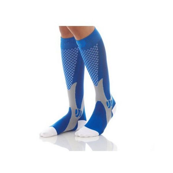 

sports compression socks for men women soft breathable s537, Black