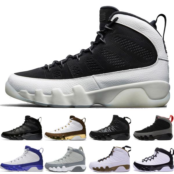 

new 9 9s men basketball shoes bred la mop melo anthracite black white the spirit 2010 release lakers pe mens sports sneakers designer
