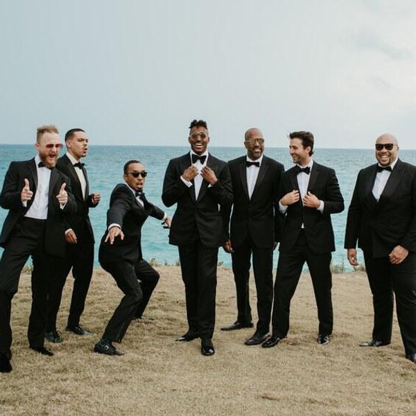 

2018 Wedding Groom Tuxedos (Jacket+Pants) Men Suits Custom Made Formal Suit For Wedding Bestmen Black Men Suits