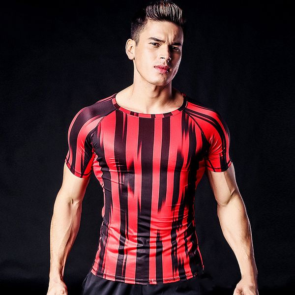 

одежда для фитнеса tight sport футболка наружная печать футболки для бега мужчины quick dry rashgard мужчины сжатие теннис джерси, White;black