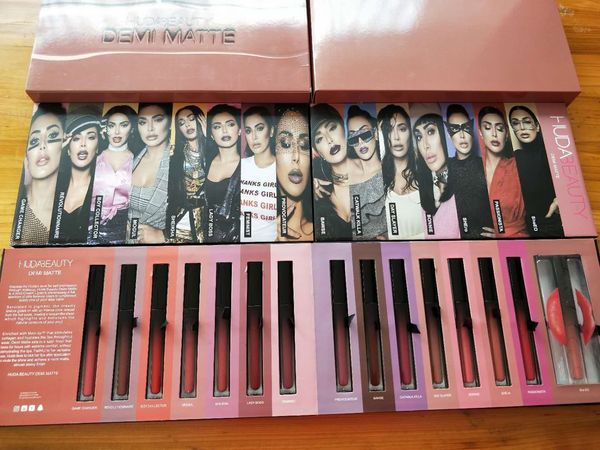 

В НАЛИЧИИ!!Новый макияж бренд красоты помада 15 шт. / компл. жидкий матовый 15 цветов