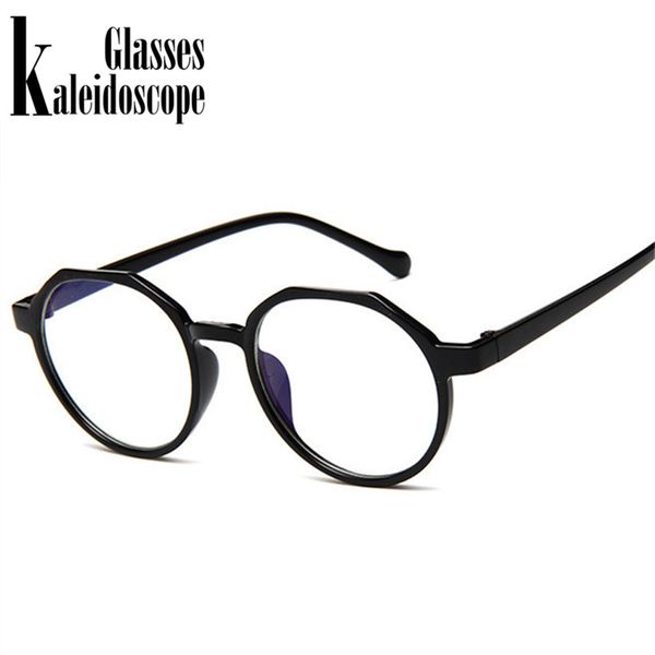 

blue film radiation protection glasses frames polygon irregular glasses frame eyewear frames flat mirror, Silver