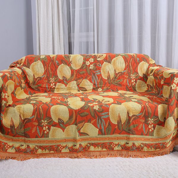 Drop Ship New Super Soft Peach 100 Cotton Throw Blanket Sofa