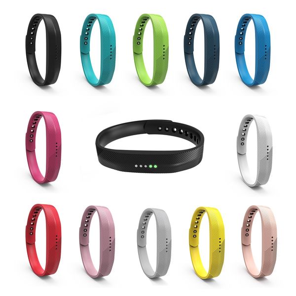 large small size silicone replacement rubber band bracelet wristband fitbit flex small size