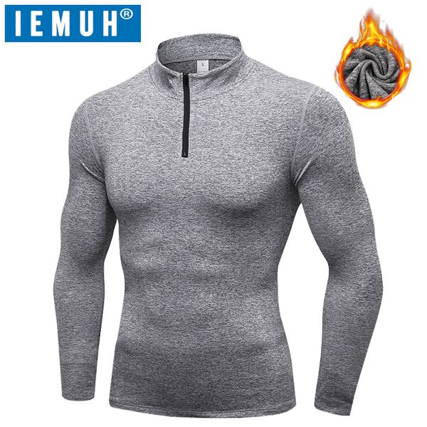 

mens fitness 3d prints long sleeves t shirt men bodybuilding skin tight thermal compression shirts mma crossfit workout warm, White;black