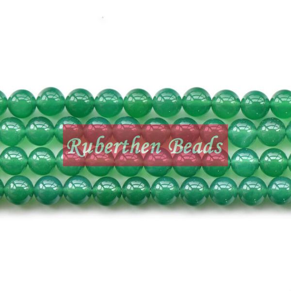 NB0051 Hot Sale Natural Chinês Jade Beads Jóias Acessório Alta Quantidade de Pedra Solta Rodada Beads para Fazer Jóias