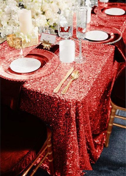 

champagne rose gold sequined tablecloth wedding party decorations vintage sparkly table cloth custom made dress fabric high quality, White;gold