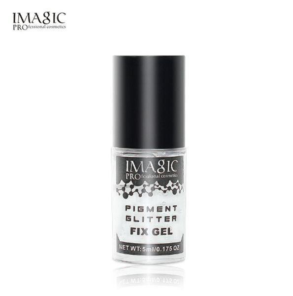 IMAGIC Maquillaje Fix Gel Brillo Sombra de ojos Brillo Pigmento Suelto Líquido Pegamento Impermeable Duradero Brillo Brillo Sombra de ojos