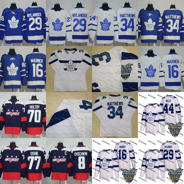 

2018 Stadium Series Jersey 34 Auston Matthews Mitchell Marner Morgan Rielly William Nylander Frederik Andersen Toronto Maple Leafs Jerseys