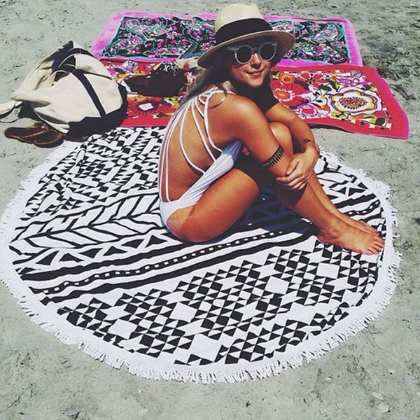 

beach pool home shower towel blanket table cloth yoga mat drop shipping