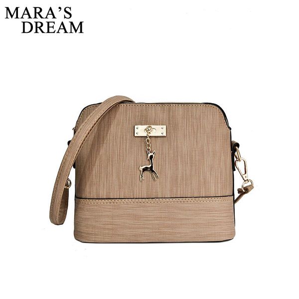 

mara's dream shell women messenger bags cross body bag pu leather mini female shoulder bag handbags bolsas feminina