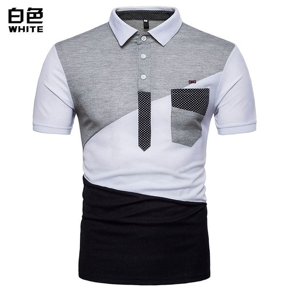 

2018 selling eden cotton france style shirts s-xxl park brand clothing new summer short s for men, White;black