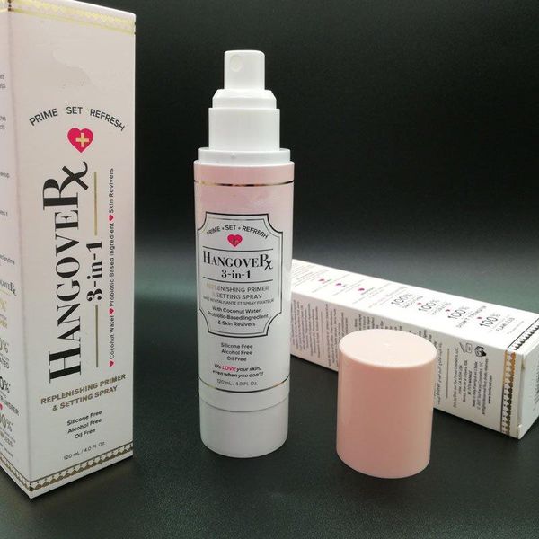 

sellingbrand too face hangover rx 3 in 1 primer spray setting makeup replenishing primer 120ml foundation primer dhl shipping