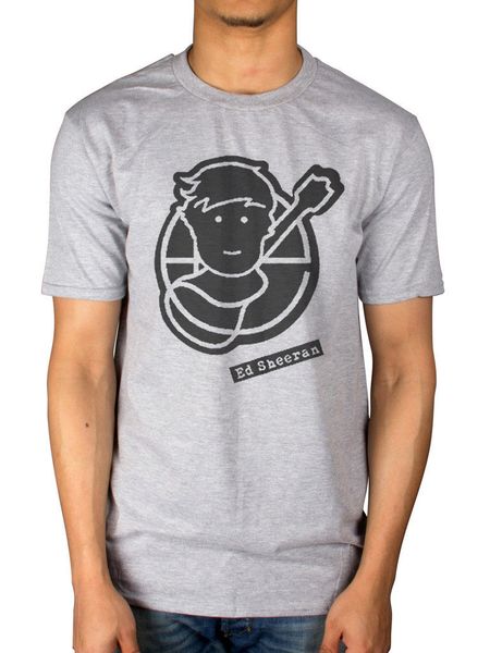 

official ed sheeran pictogram print men's t-shirt you need my orange room division, White;black