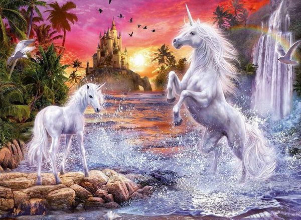 

мозаика украшения дома животных единорог diy алмаз живопись вышивки крестом комплект горный хрусталь полный квадратный алмаз вышивка zxh0972