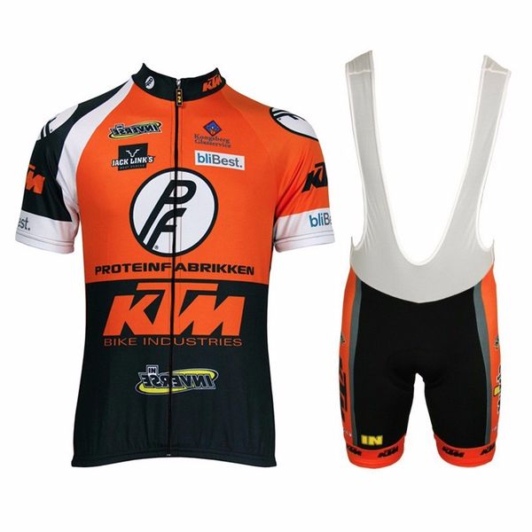 Mens Cycling Jersey Short Bicycle Bike MTB Shirt Team Clothing Top KTM Motocross
