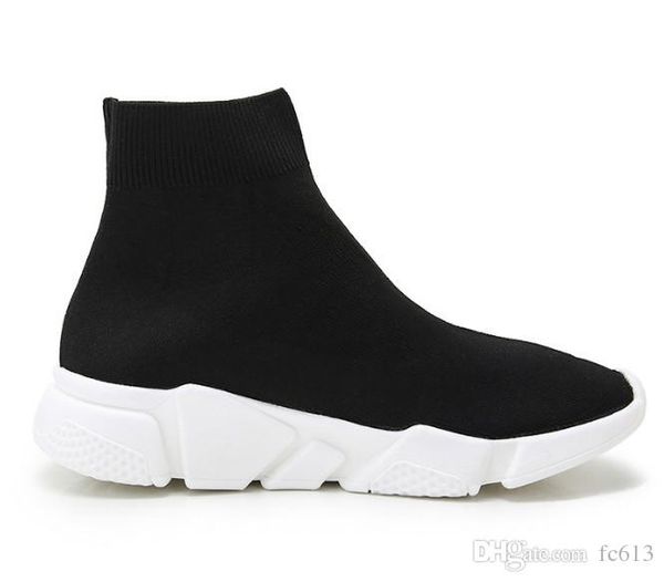 

new style sock shoe speed trainer casual shoes sneakers speed trainer socks race runners black shoes air cushion sports shoes