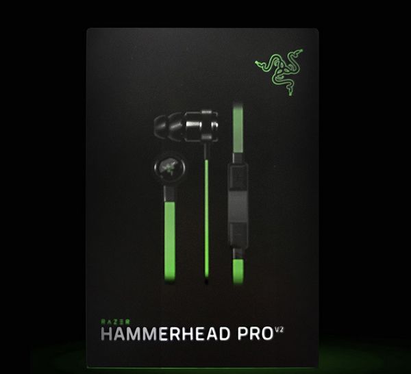 

Razer Hammerhead Pro V2 наушники в ухо наушники с микрофоном с розничной коробке в ухо игров