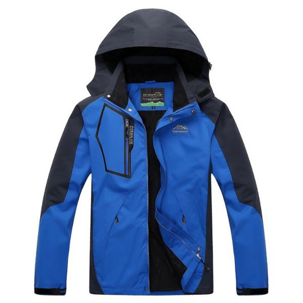 

new brand outwear jacket men waterproof windproof spring autumn jackets mens army coat jaqueta masculina plus size 5xl, Black;brown